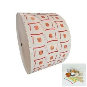 China Bright Color Single Double PE Coated Paper Roll  for Hot/Cold  Drinking Cup Eco Friendly wood on sale