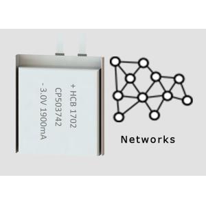 Buy cheap CP503742 1900mAh 3.0V Lithium Pouch Cell from wholesalers