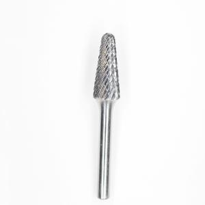 Buy cheap SL-3 Taper Shape With Radius End Double Cut Burr With 1/4"Shank For Die Grinder Drill Bit from wholesalers