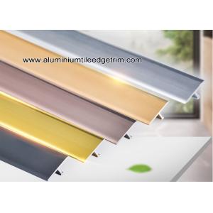Buy cheap Shiny Colored Aluminium T Shaped Divider Trim / Decorative Strip from wholesalers