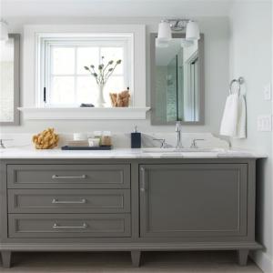 Buy cheap Customized Bathroom Prima Vanity Furniture Modern Design With Double Sink from wholesalers