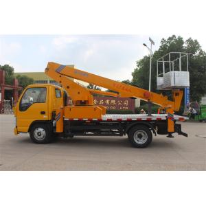 Japan Type Factory Custom Automatic diesel Insulated Aerial Platform Truck