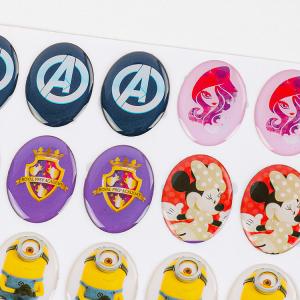 Buy cheap Promotion Cute Hello Kitty Stickers Custom Epoxy Resin Stickers from wholesalers