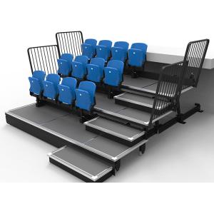 Buy cheap Retractable Tribune Seating Movable Stand With Plastic Folding Chairs from wholesalers