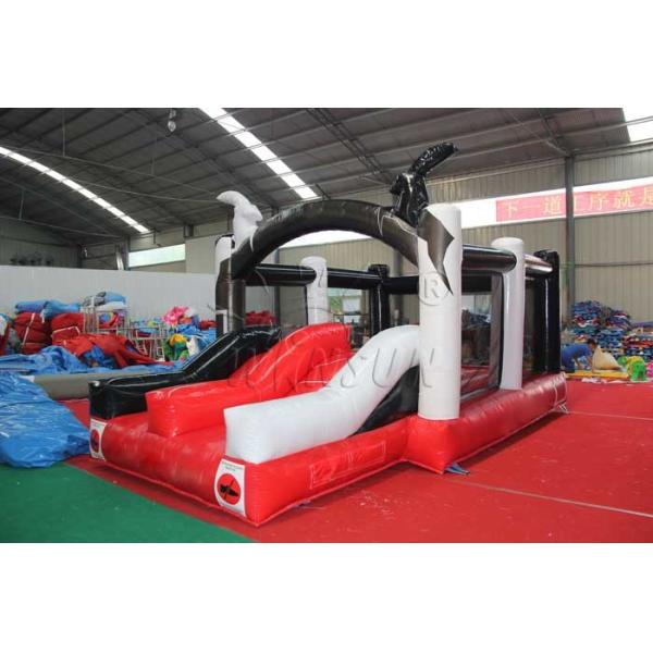 3 Layers PVC Material Blow Up Houses For Birthday Parties Goat Themed