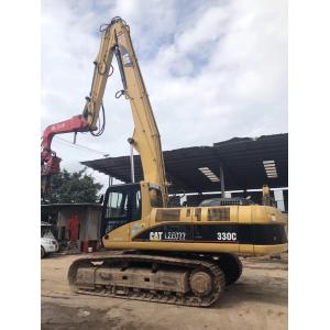 Buy cheap Second Hand Hydraulic Excavator CAT 330C With Vibropile Hammer from wholesalers
