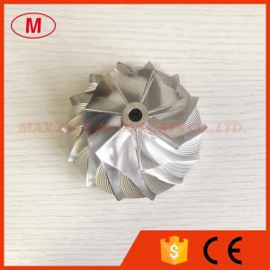 Buy cheap HX40 3599593 56.00/83.03mm 7+7 blades high performance milling/aluminum 2618/billet compressor wheel from wholesalers