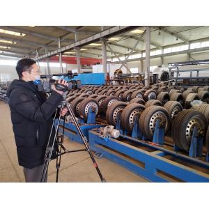 1.5-3.7mm 3 Layers Coating Pipe Shot Blasting Machine PLC Control