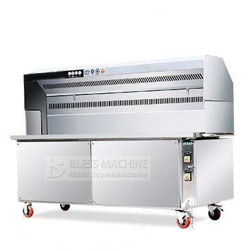 Buy cheap 4 Wheels Smokeless Barbecue Trolley with Video Technical Support and Trade Assurance from wholesalers