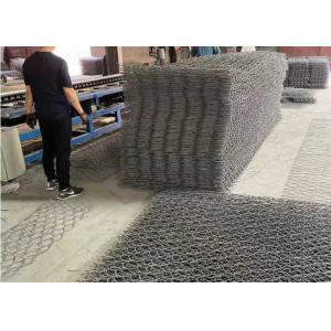 China 4.0mm Galvanized Gabion Mattress 60x80mm Mesh 380-550Mpa Strength on sale