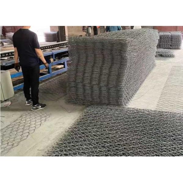Buy cheap 4.0mm Galvanized Gabion Mattress 60x80mm Mesh 380-550Mpa Strength from wholesalers