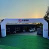 Buy cheap Giant Rainbow Inflatable Finish Arch For Marathon With Balloon from wholesalers