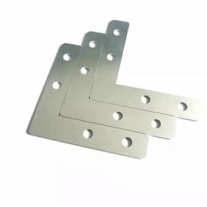 Customized Design and Size SPCC Laser Cutting Service Bracket with Tolerance /-0