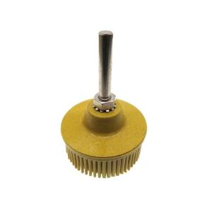 Buy cheap 3 Piece Tapered Bristle Disc Set Abrasive Filled Bristles Disc brush 50mm with Shank from wholesalers