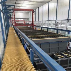 Electroplating Plant Walkway Use 38*38*30mm FRP Grating Customized Size And