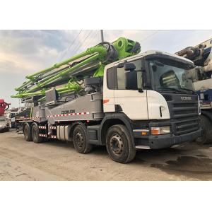 Buy cheap Large 56m Used Concrete Pump Truck 600L Hopper Well Maintenanced product
