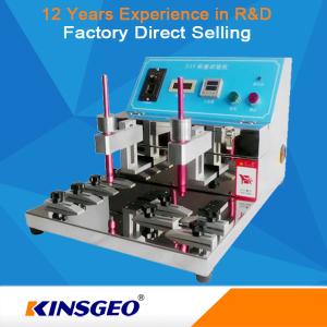 Buy cheap 63x45x37 (LxWxH) cm Wear Resistant Rubber Testing Equipment , Leather / Cloth / Coating Abrasion Testing Equipment from wholesalers