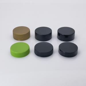 Buy cheap Smooth Striped Surface Plastic Bottle 38MM Screw Cap from wholesalers