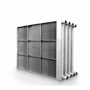 Buy cheap Pipe fin heat exchanger for air conditioning , commercial and industrial refrigeration, energy recovery system cooling from wholesalers