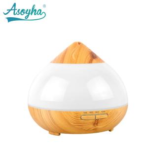 300ml Home Air Humidifier Wood Grain , Ultrasonic Fragrance Diffuser In