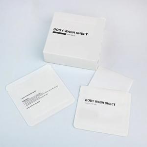 Custom Shower Sheets Lightweight And Compact Body Wash Sheets Biodegradable