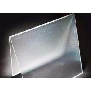 Custom Solar Window Glass , High Transmittance Patterned Tempered Glass