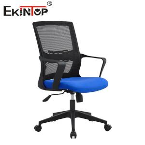 Buy cheap ODM Chrome Armrest Mesh Office Chair With Swivel Function from wholesalers