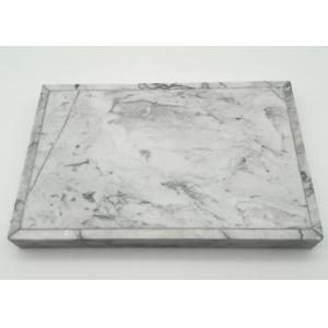 Light Colour Stone Serving Tray 30cm x 20cm x 3cm Rectangular Shape