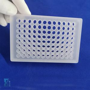 Custom Ultra Thin Clear Quartz Glass Plate Round Optical Plate With Cutting