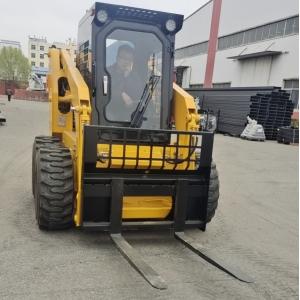 Durable 700KG Skid Steer Loader with EPA Euro V Engine and Max Dumping Height of