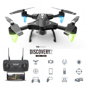 Buy cheap F69 Drone Discovery 2  Folder After Width Only 13.5cm Professional Drone Fashion Technology Power full Wish Flying product