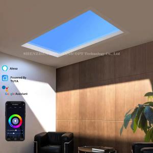 Buy cheap Tuya WiFi BT Control Innovative Smart LED Skylight Panel for Modern Interiors Offering Superior Brightness and Aesthetic Appeal from wholesalers