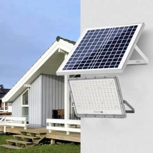 3098lm Polysilicon Solar Floodlight with Remote Control Outdoor Waterproof