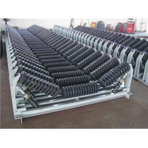 Buy cheap Black Ends Mining 220v Conveyor Impact Roller from wholesalers