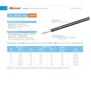 Buy cheap UL3241 Silicone Rubber Wires 300v 200C 18AWG FT2 Green Home Appliance UAV Lighting from wholesalers