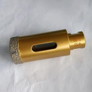 Buy cheap Drilling Marble Tile Cemaric M14 Brazed Diamond Hole Saw 90mm from wholesalers