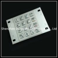 Buy cheap Metal Atm Pin Keypad , Input Type Password Numeric Keyboard For Kiosk product