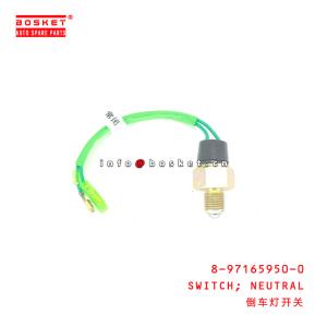 Buy cheap 8-97165950-0 Isuzu Body Parts Neutral Switch For NKR 4JB1 8971659500 from wholesalers