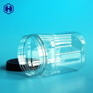 Buy cheap Home Kitchen Use Plastic Grip Jars Lightweight Plastic Biscuit Containers from wholesalers