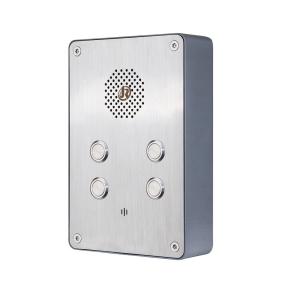 Vandal Resistant Lift Emergency Phone , Full Duplex Elevator Intercom