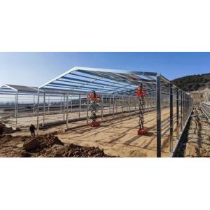 Prefabricated Galvanized Light Construction Steel Structure With Fast Constructi