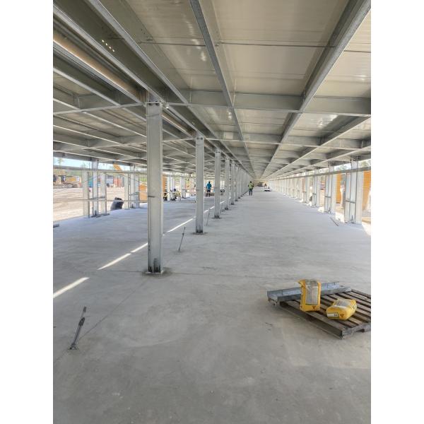Quality Custom Skylight Prefab Steel Warehouse Fast Installation for sale