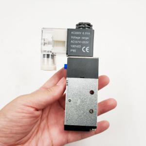 Buy cheap 4V210-08 5/2 way pneumatic Air solenoid valve High-quality Control valve G1/4" 4V210-06 4V220-08 from wholesalers