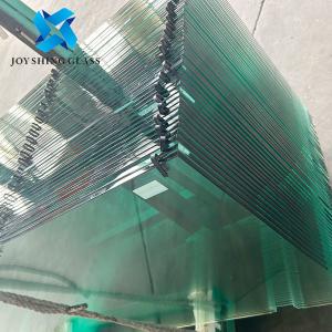 China Clear Toughened Heat Soaked Glass 4mm Clear Safety Toughened Glass on sale