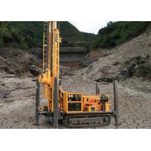 Buy cheap Drilling Depth 400 Meter Pneumatic Rotary Crawler Drilling Rig from wholesalers