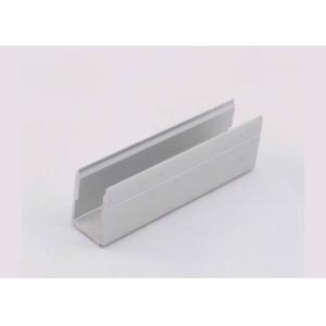 6063 T5 Mill Finish Extruded Aluminum Channels Preciously Cutting ISO9001