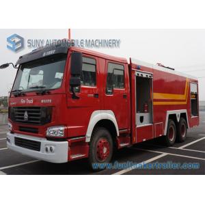Buy cheap HOWO 15000L 6X4 3 Axle Fire Fighting Trucks ZZ5347V4647D1 Chassis from wholesalers