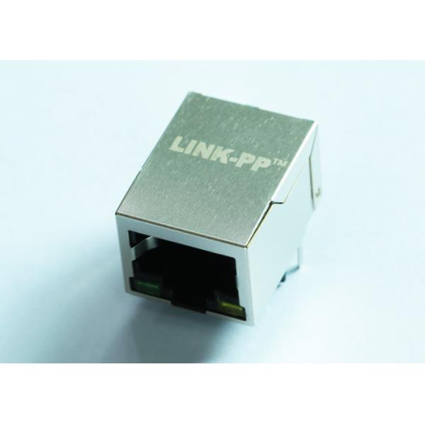 Quality ARJM11B3-805-KB-EW4 Tab Down Rj45 Modular Jack 2.5G Magnetics With LED for sale