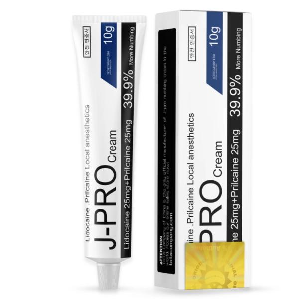 Quality Anaesthetic J-PRO Numbing Cream 10g Topical Anesthetic Cream for sale