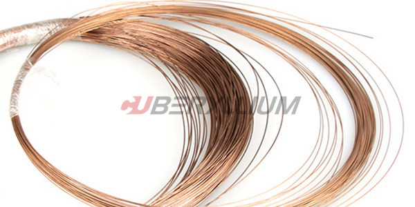 CW102C Beryllium Copper Wires 1/4 Hard ASTM B197 QQ C 530 EN 12166